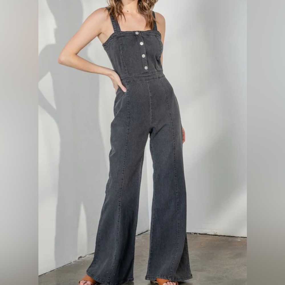 Denim jumpsuit